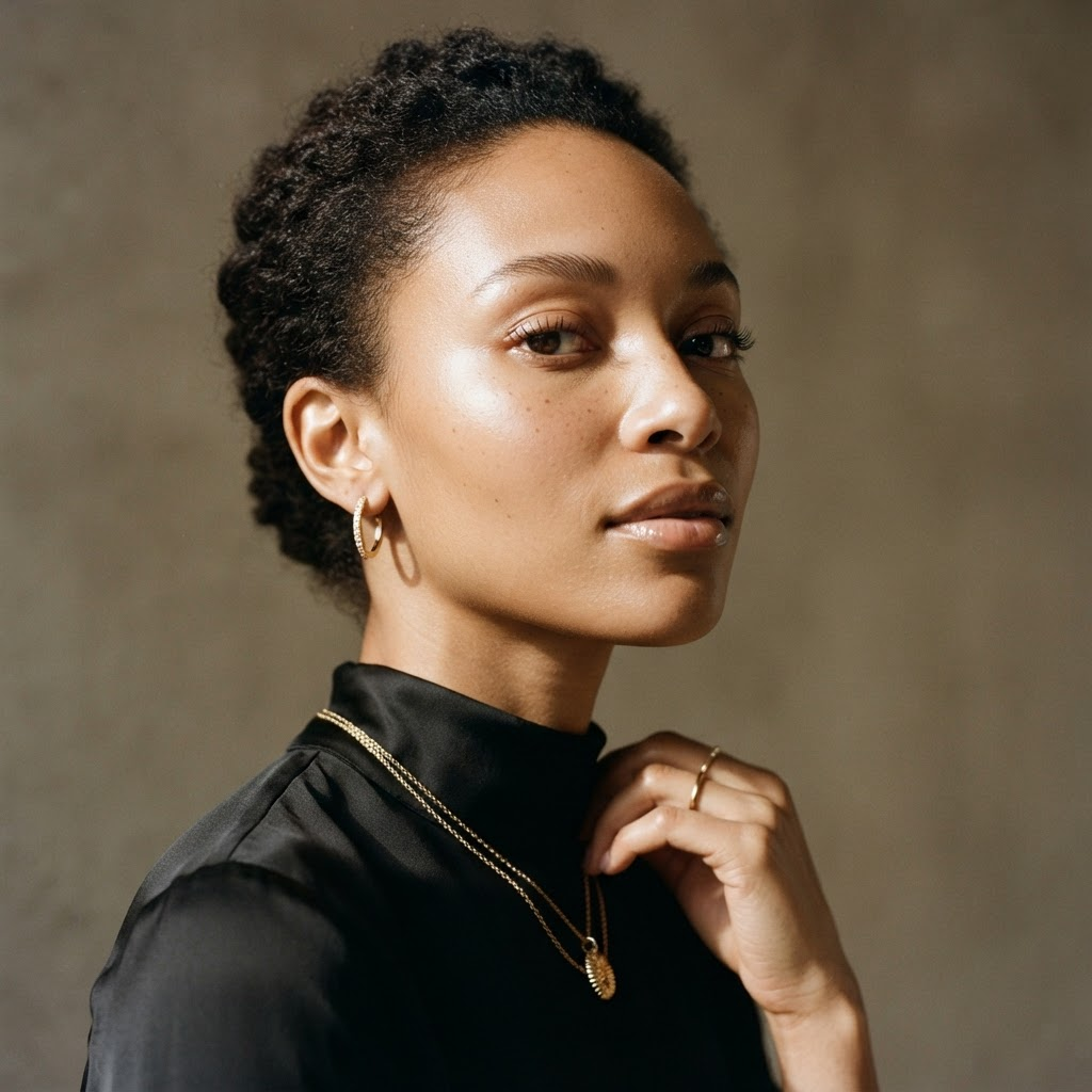 Editorial beauty portrait
